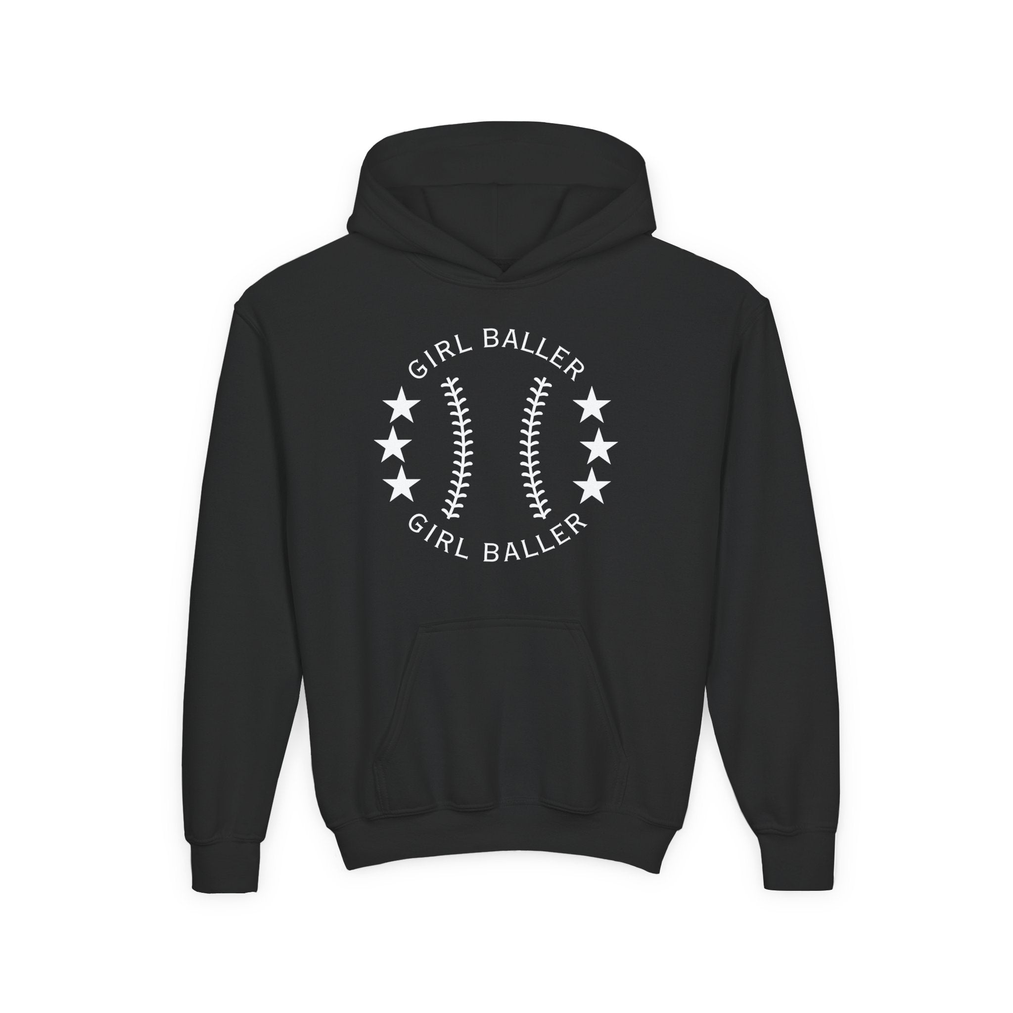 GIRL BALLER Youth Hoodie