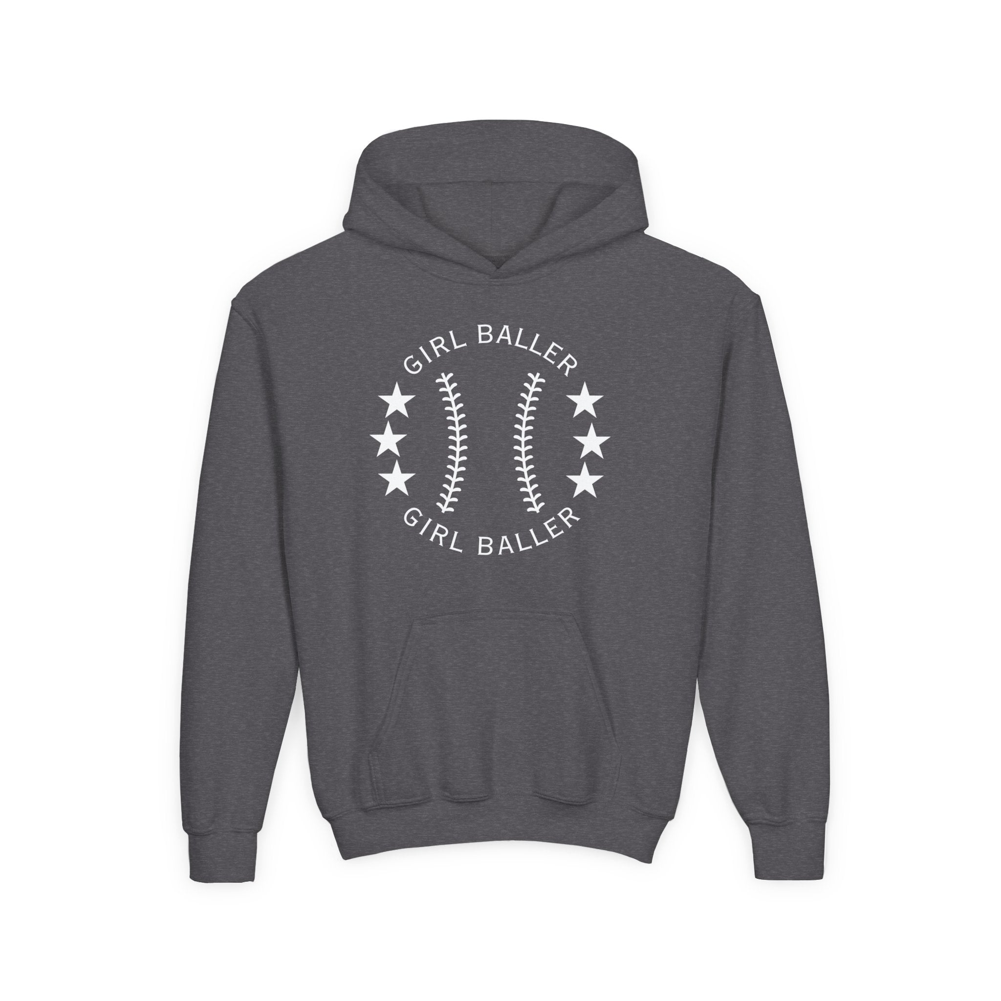 GIRL BALLER Youth Hoodie