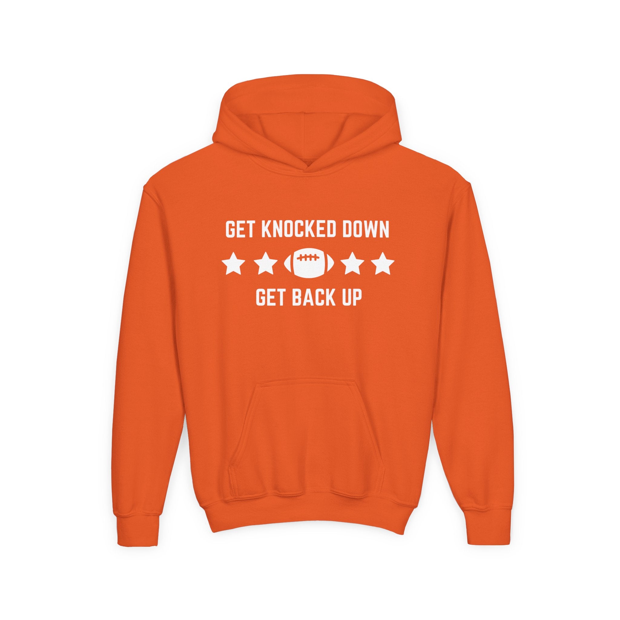 GET KNOCKED DOWN GET BACK UP Youth Hoodie