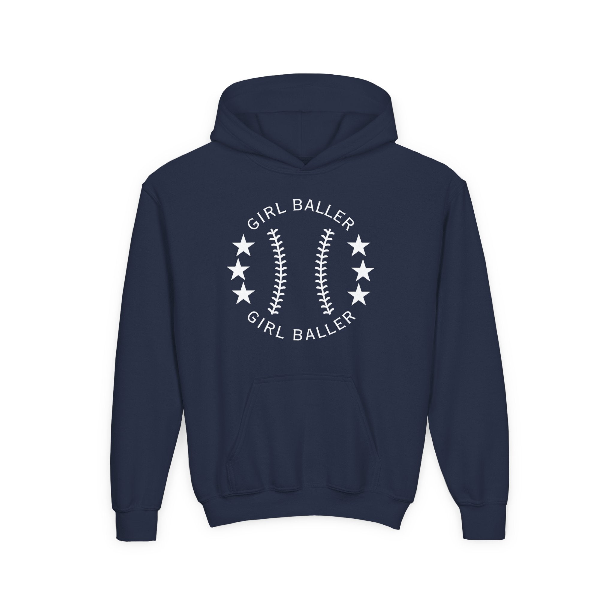 GIRL BALLER Youth Hoodie