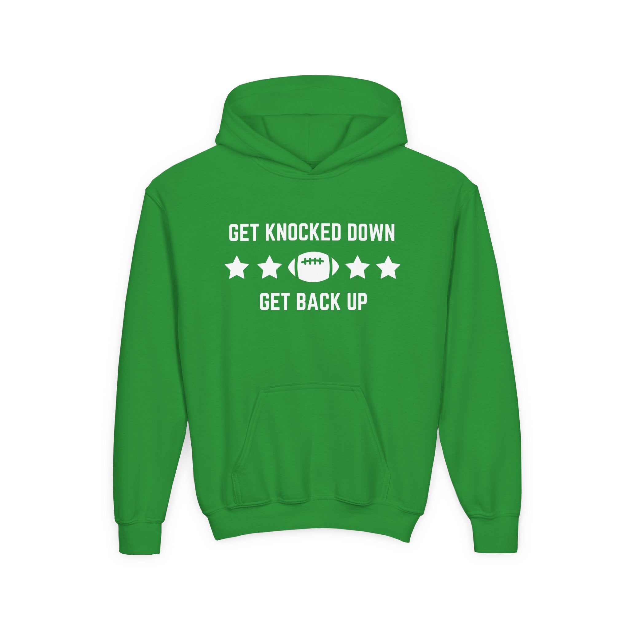 GET KNOCKED DOWN GET BACK UP Youth Hoodie